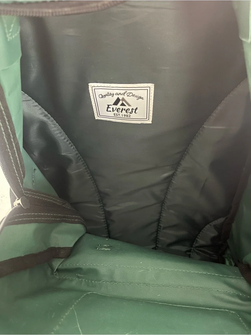 Forest Green Men's Multi-Pocket Backpack - Unbranded